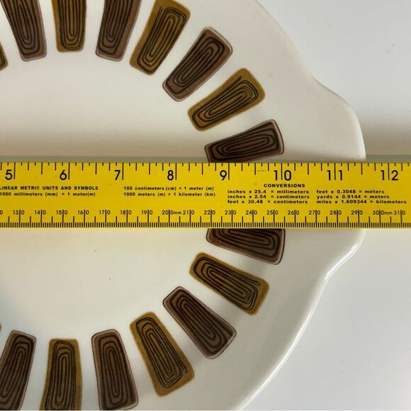 Vintage Royal China Santa Fe Platter Mid-Century Modern MCM 50s - Picture 3 of 6